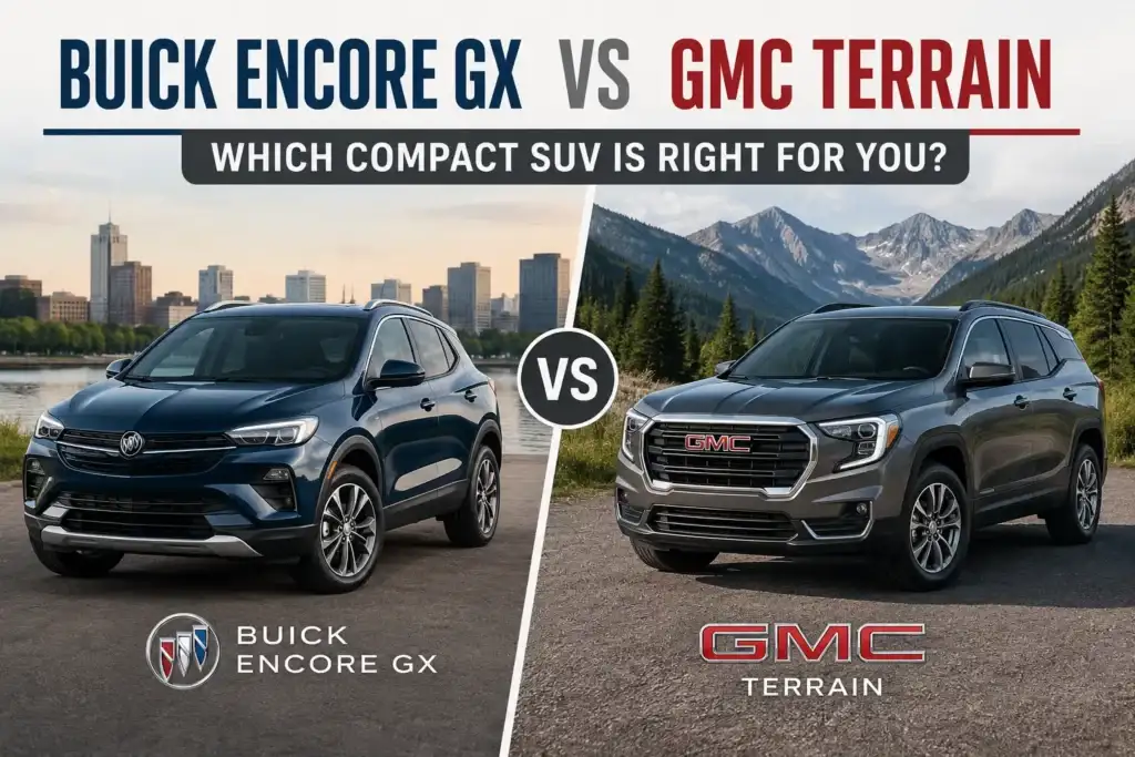 Buick Encore GX vs GMC Terrain