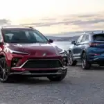 Buick SUVs by the Waterfront at Sunset