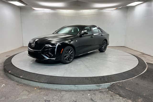 A side view of the 2026 Cadillac CT4 Sport, highlighting specs and features in St. George, UT