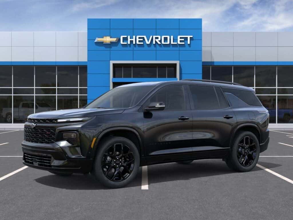 A side view of 2026 Chevrolet Traverse highlighting turbomax power in St. George, UT