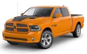 Ram 1500 ignition orange