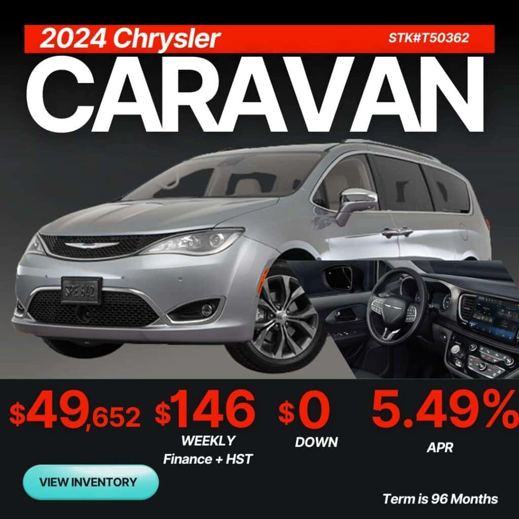 New Chrysler Caravan Finance Special Offers and Deals | Mississauga, Brampton, Toronto