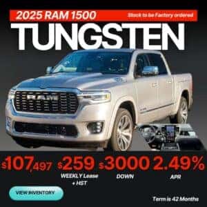 Ram Tungsten lease special offer and deal