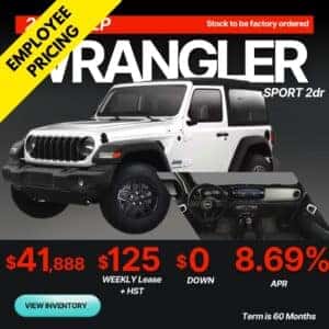 New Vehicle Specials