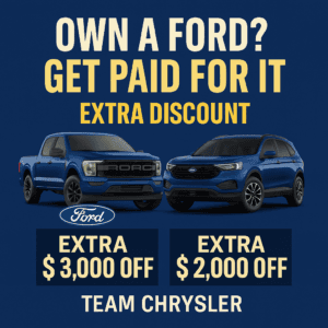 New Vehicle Specials