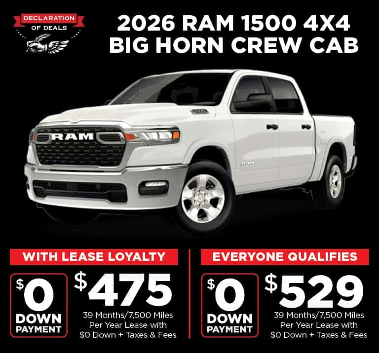 New 2026 Ram 1500 Big Horn/Lone Star