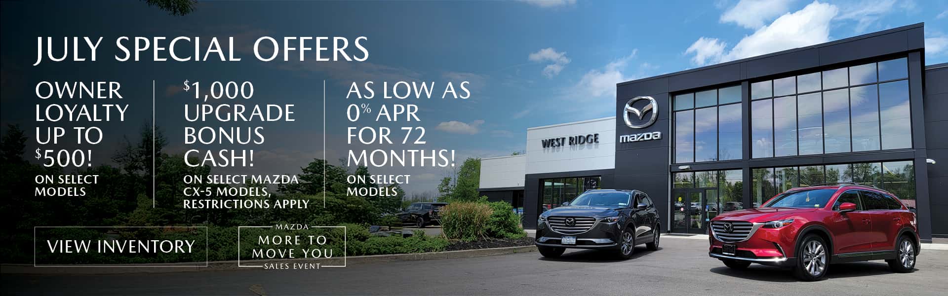 July 2026 Lease Specials