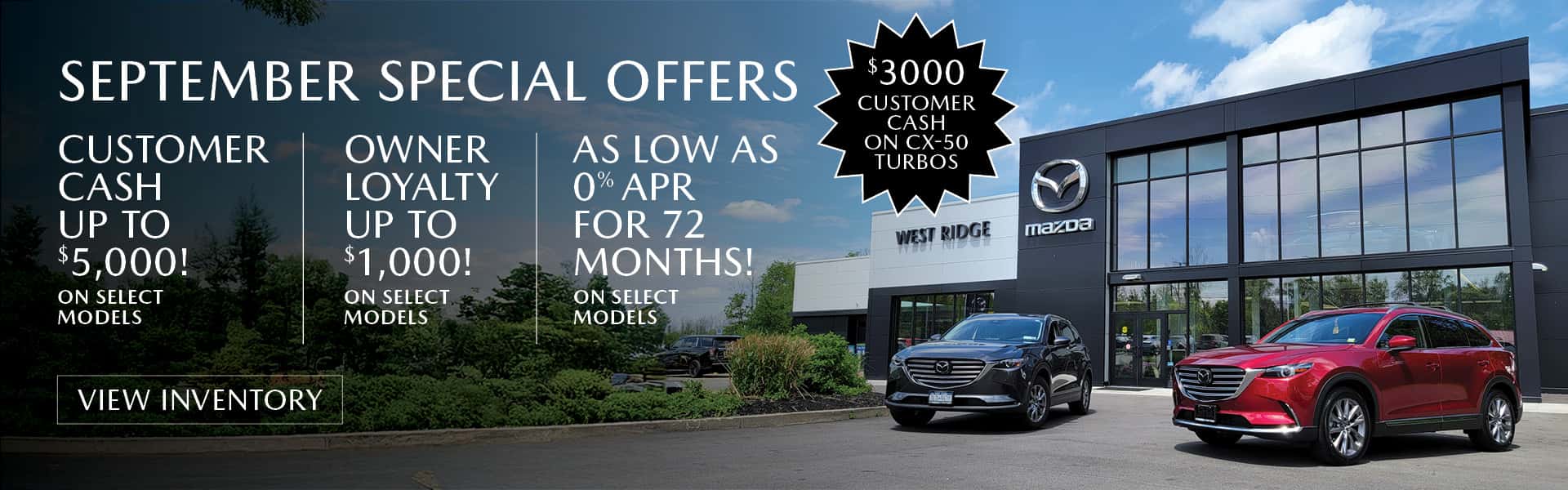 September Lease Specials