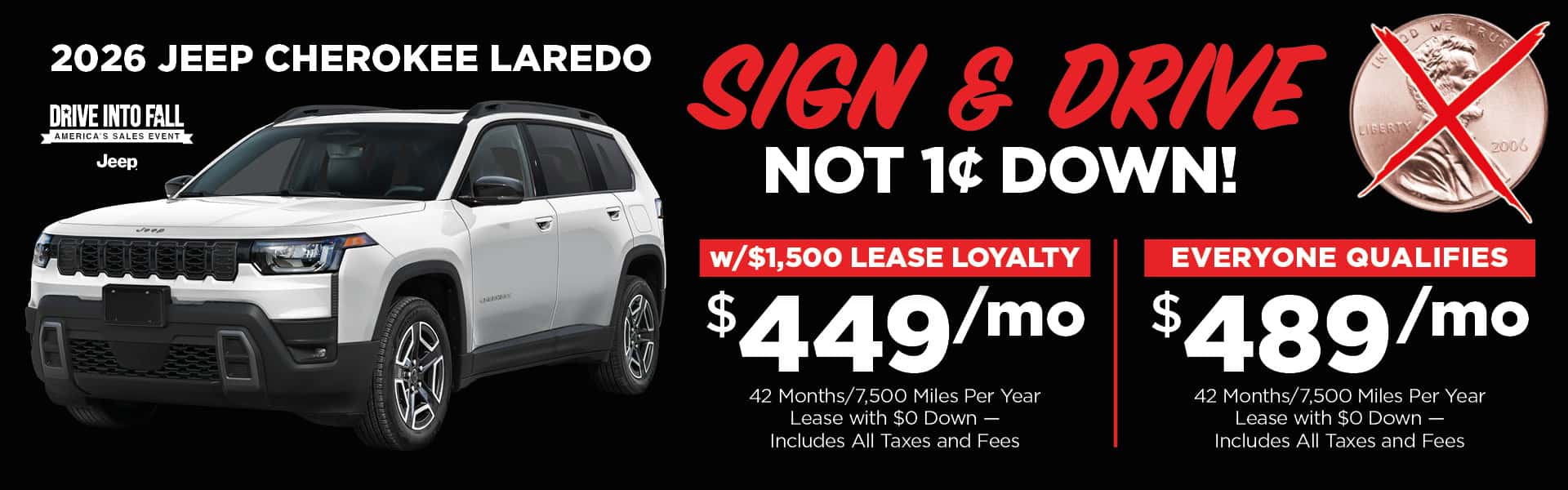 September 2026 Lease Specials