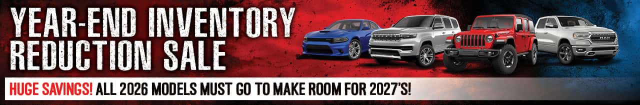 2026 Year-End Inventory Reduction Sale