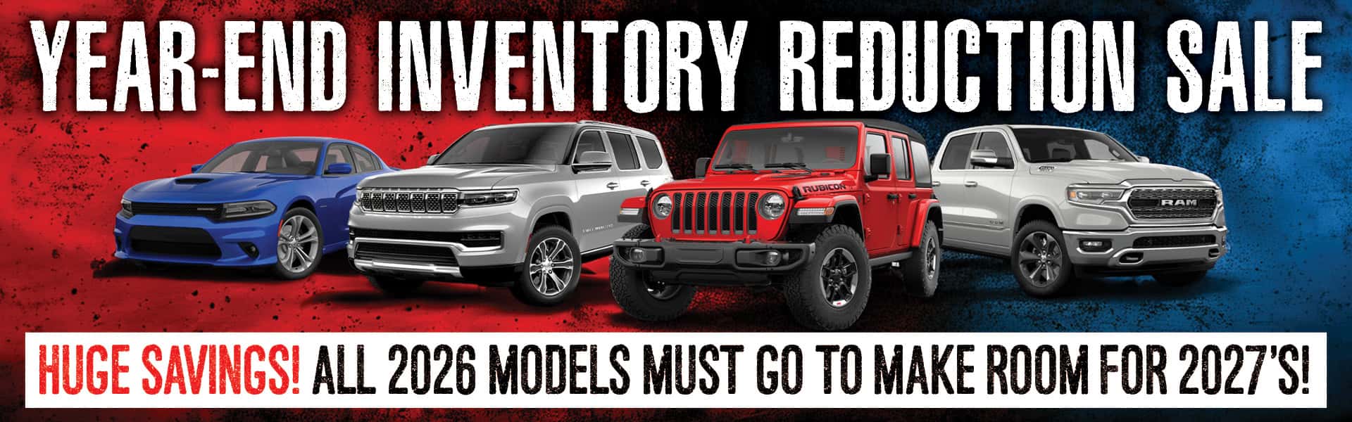 2026 Year-End Inventory Reduction Sale