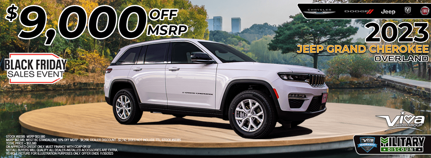 Viva CDJRF in Las Cruces Jeep Grand Cherokee November Special