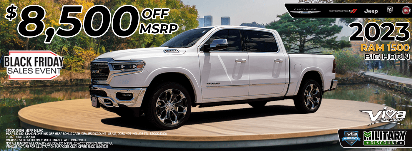 Viva CDJRF in Las Cruces Ram 1500 November Special