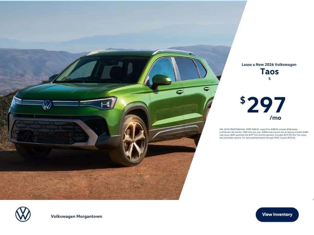 Lease a 2026 VW Taos S
