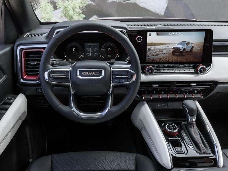 2023 GMC Canyon interior features and equipment 