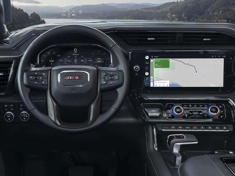 New 2023 GMC Sierra 1500 interior features and technology