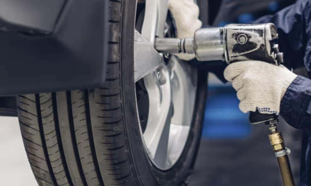 Winter tire inspection and pressure adjustment for Honda vehicles