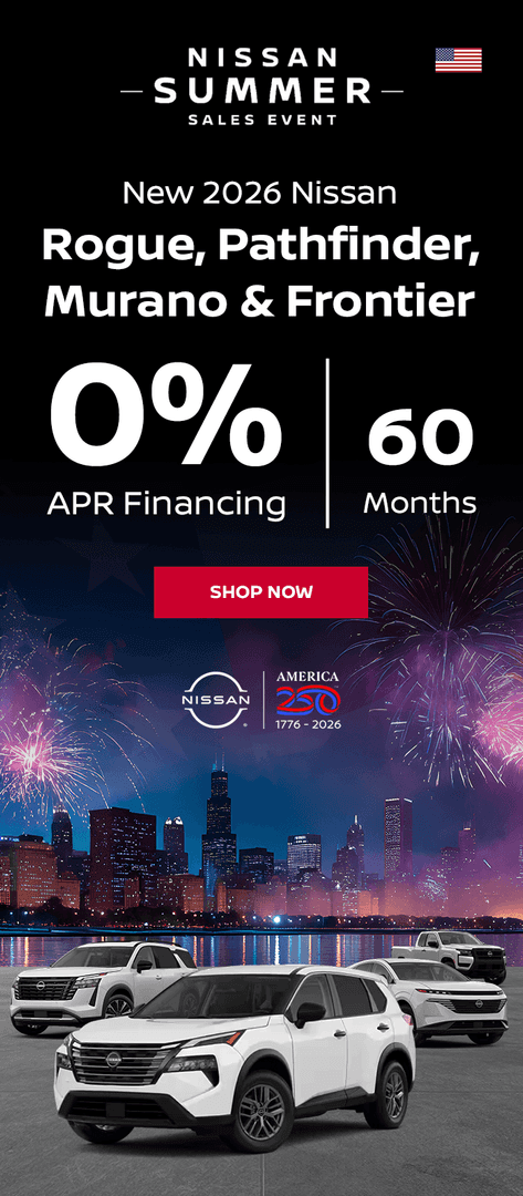 New Nissan Cars, SUVs for Sale in Orland Park, IL