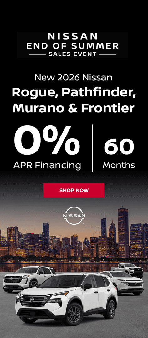 New Nissan Cars, SUVs for Sale in Orland Park, IL