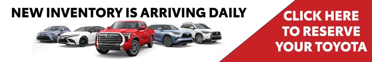 Reserve Your Toyota at Zeigler